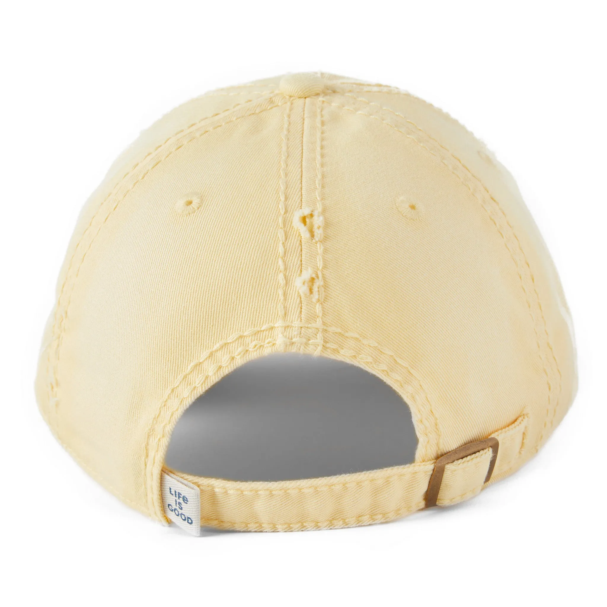 Adult Unisex Animal Heart Sunwashed Chill Cap Life is Good