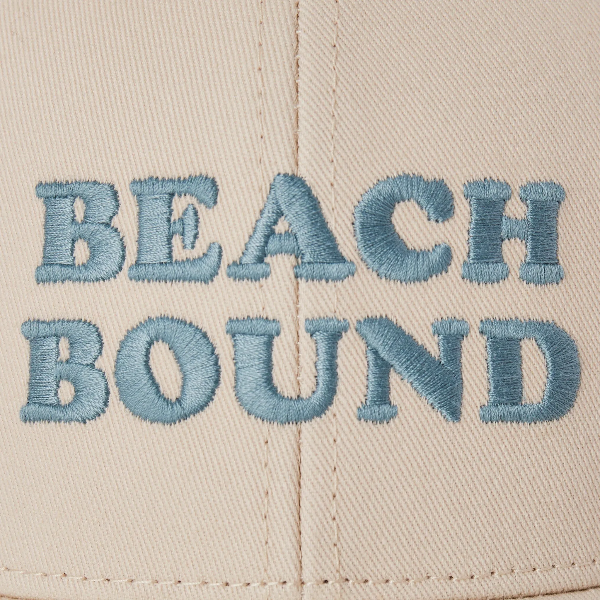 Adult Unisex Beach Bound Typography Trucker Life is Good