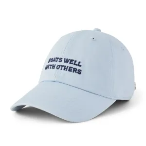 Adult Unisex Boats Well With Others Chill Cap Life is Good