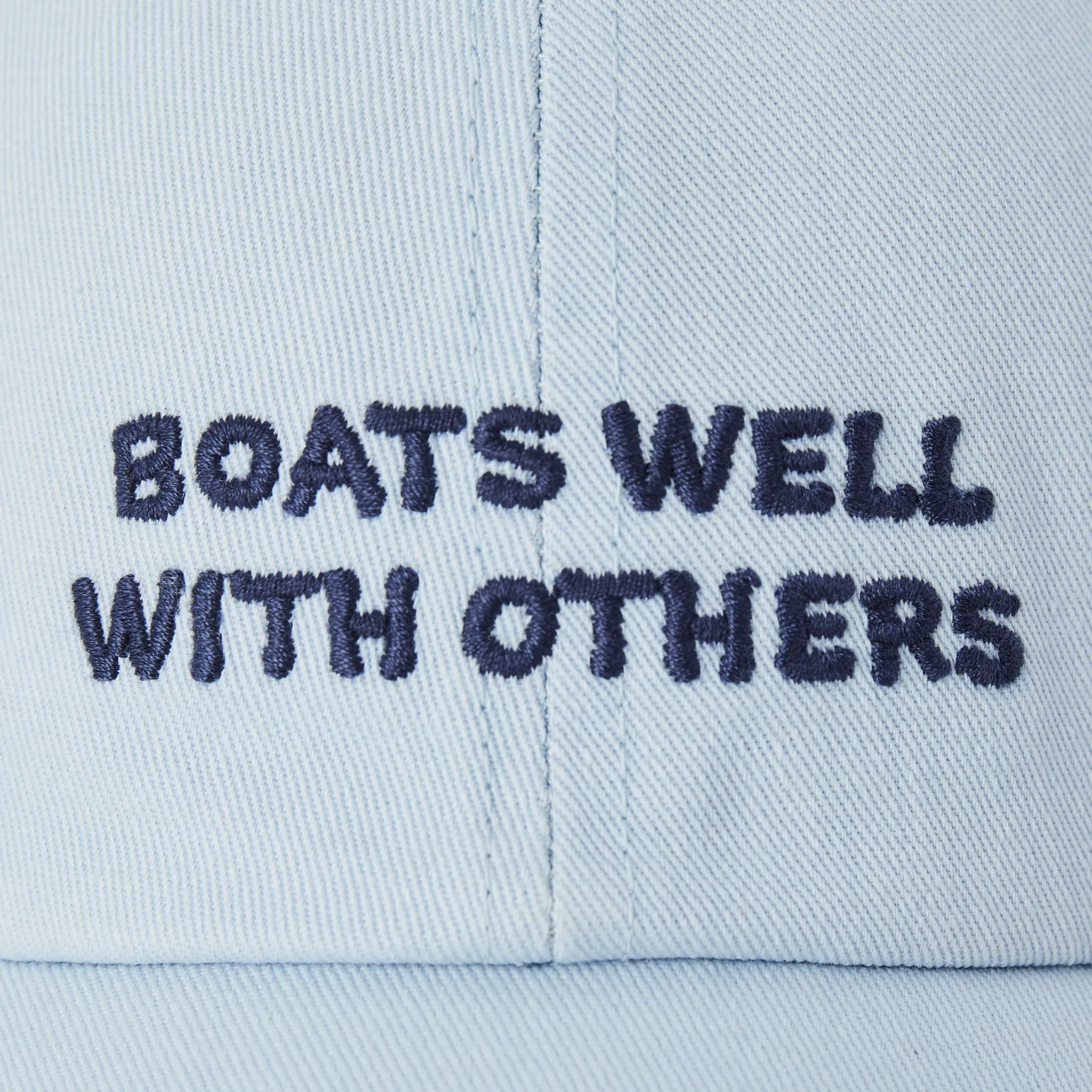 Adult Unisex Boats Well With Others Chill Cap Life is Good