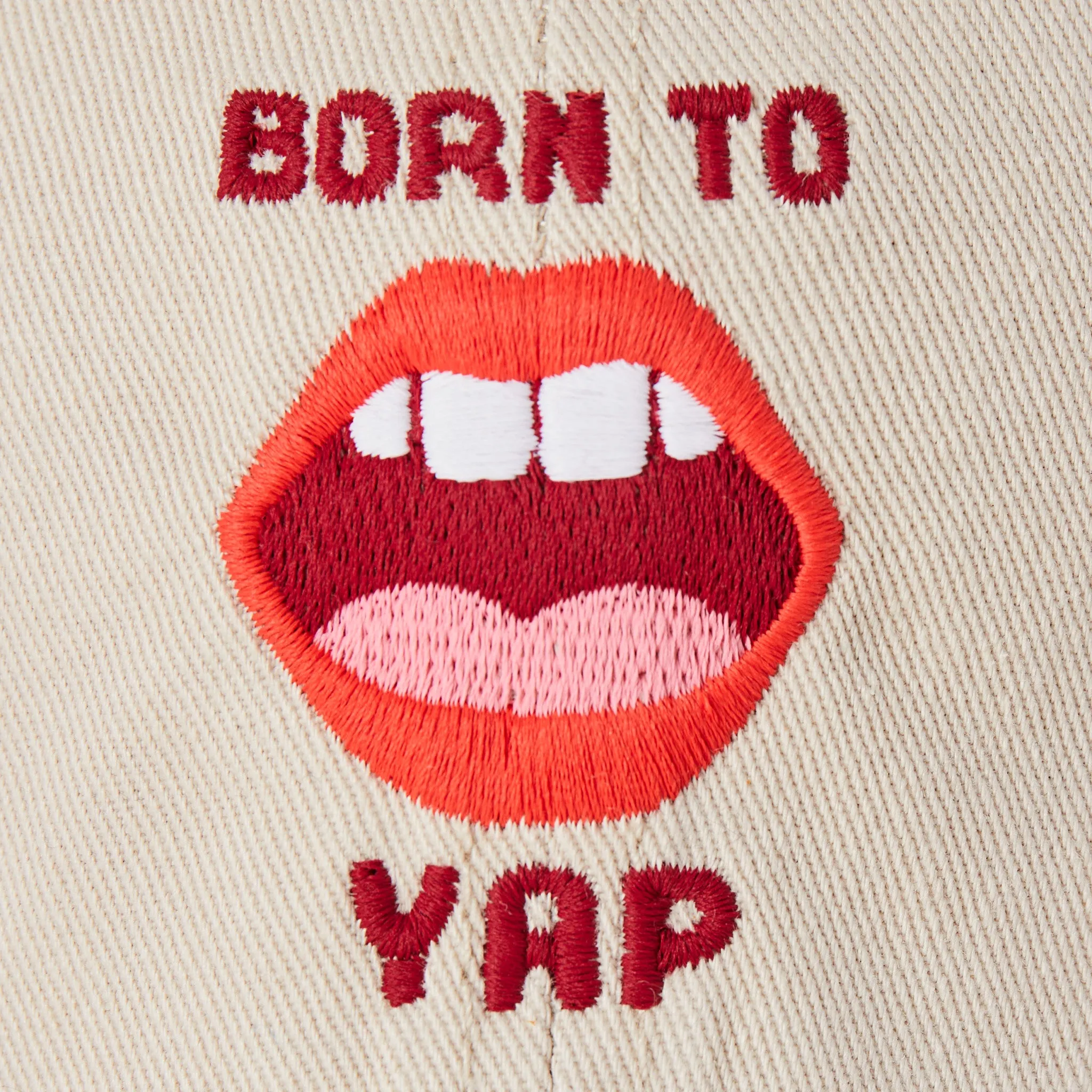 Adult Unisex Born to Yap Chill Cap Life is Good