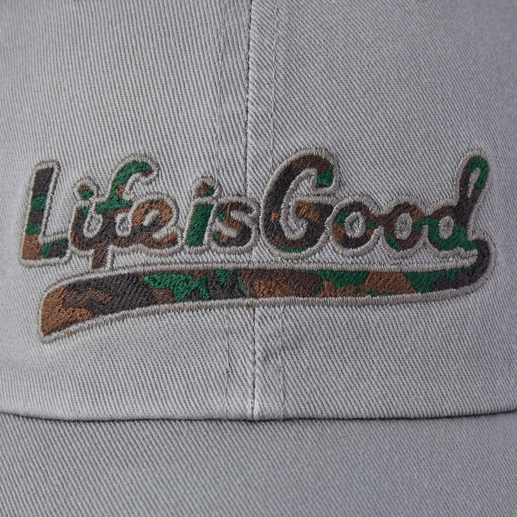 Adult Unisex Camo Tailwhip Chill Cap Life is Good