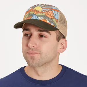 Adult Unisex Canyon Scene Trucker Hat Life is Good