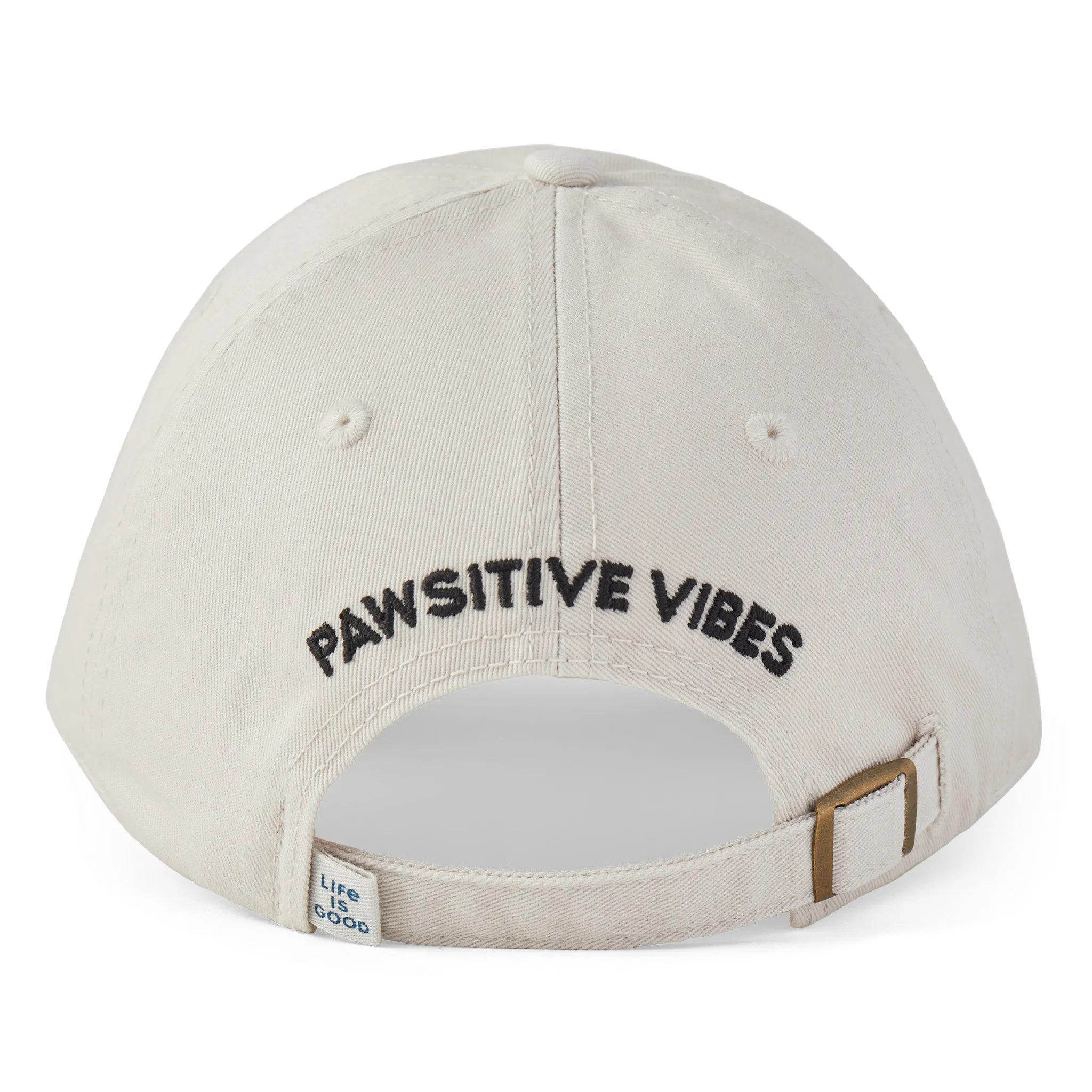 Adult Unisex Cat Flower Power Chill Cap Life is Good