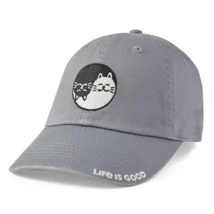 Adult Unisex Cat Yin and Yang Chill Cap Life is Good
