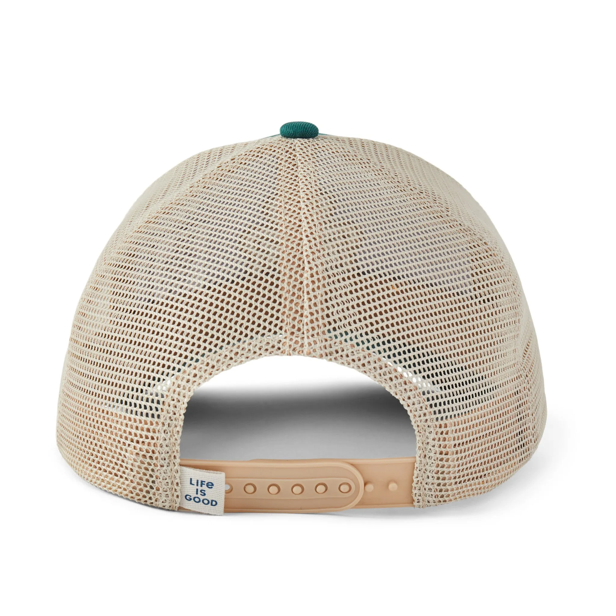 Adult Unisex Clean Celtic Clover Trucker Life is Good