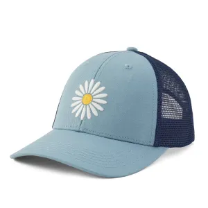 Adult Unisex Clean Daisy Trucker Life is Good
