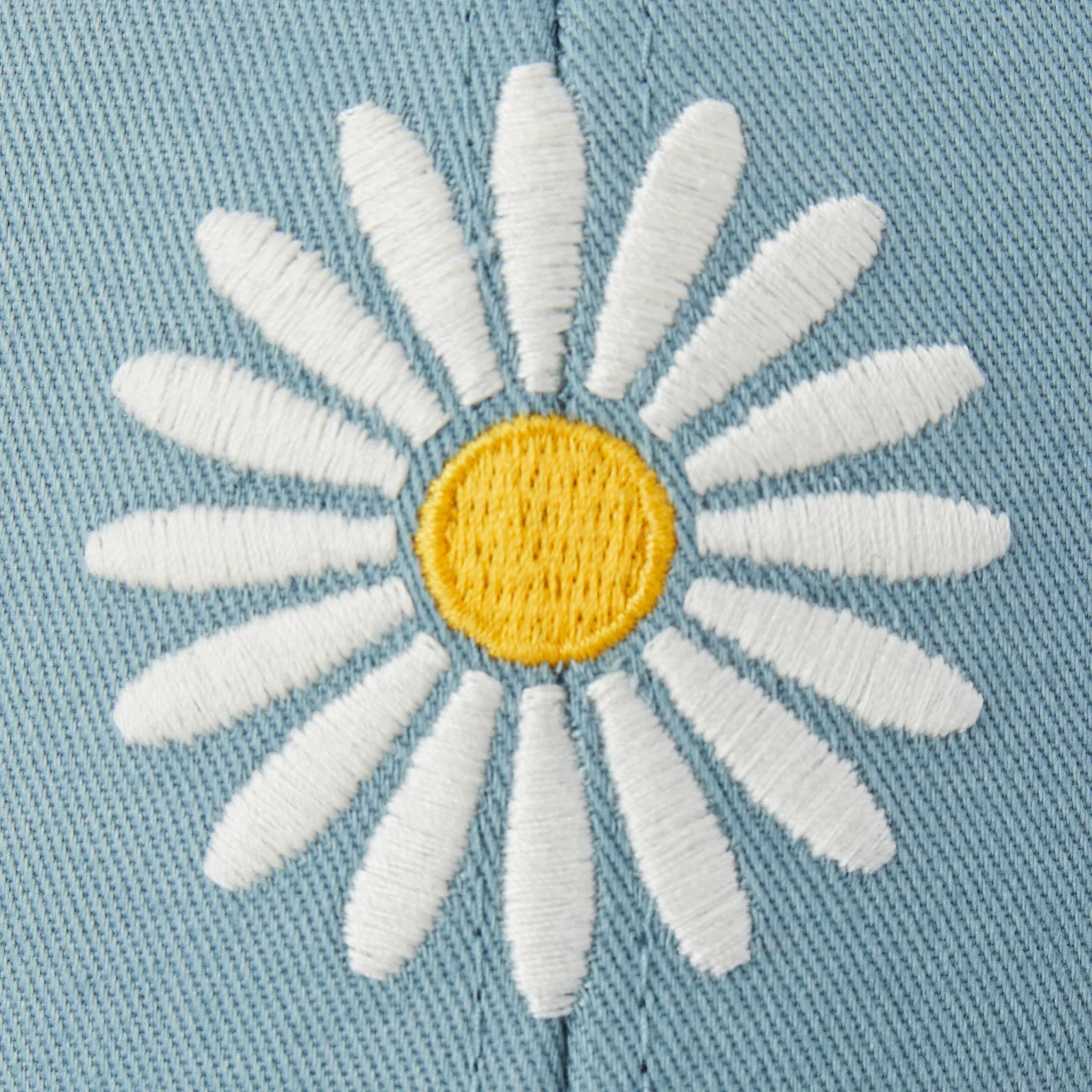 Adult Unisex Clean Daisy Trucker Life is Good