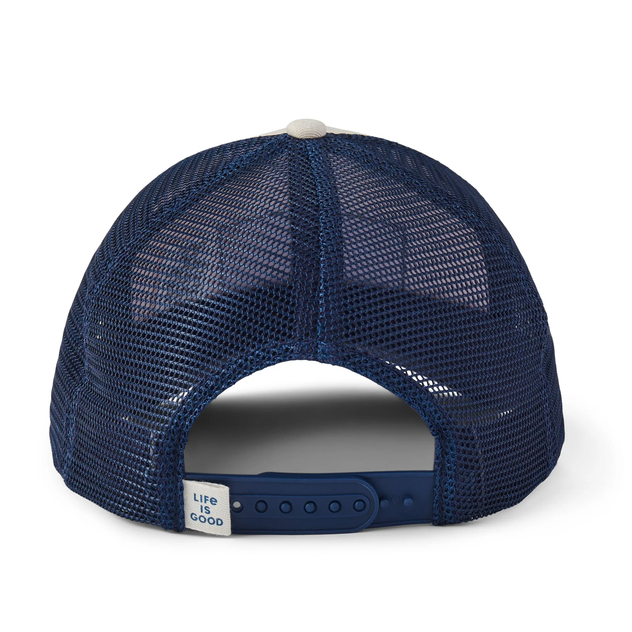 Adult Unisex Clean Flag Trucker Life is Good