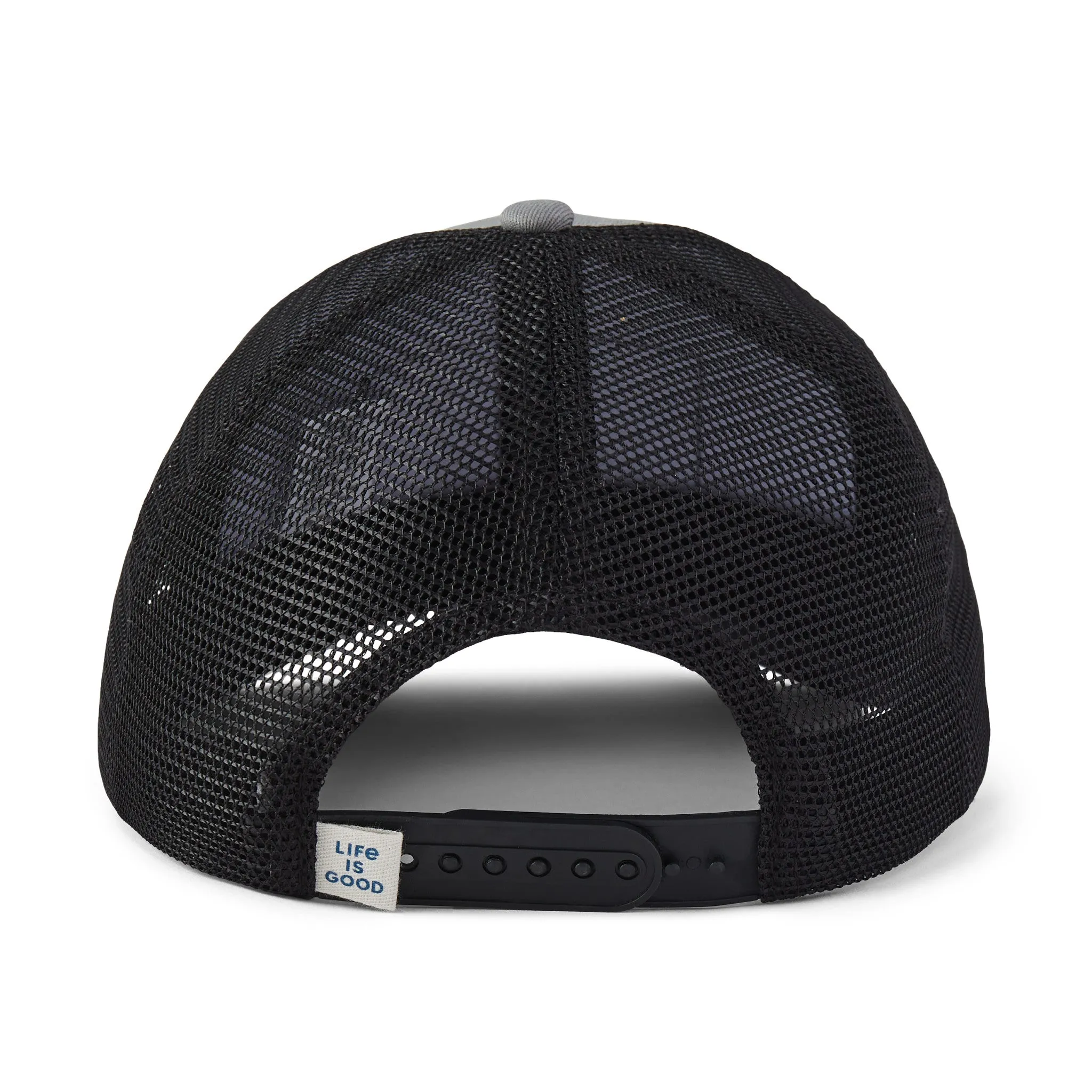 Adult Unisex Clean Flag Trucker Life is Good