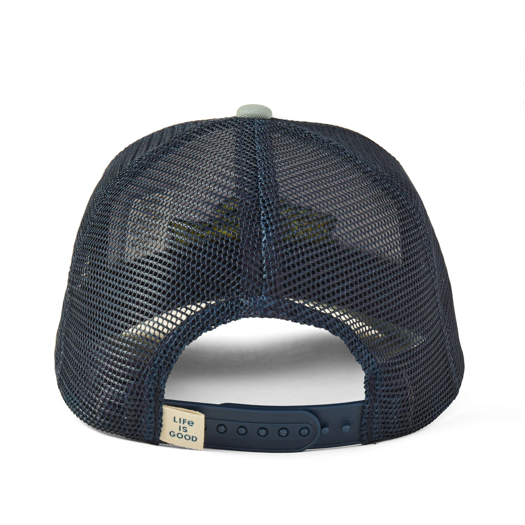 Adult Unisex Clean Large Mouth Bass Trucker Life is Good