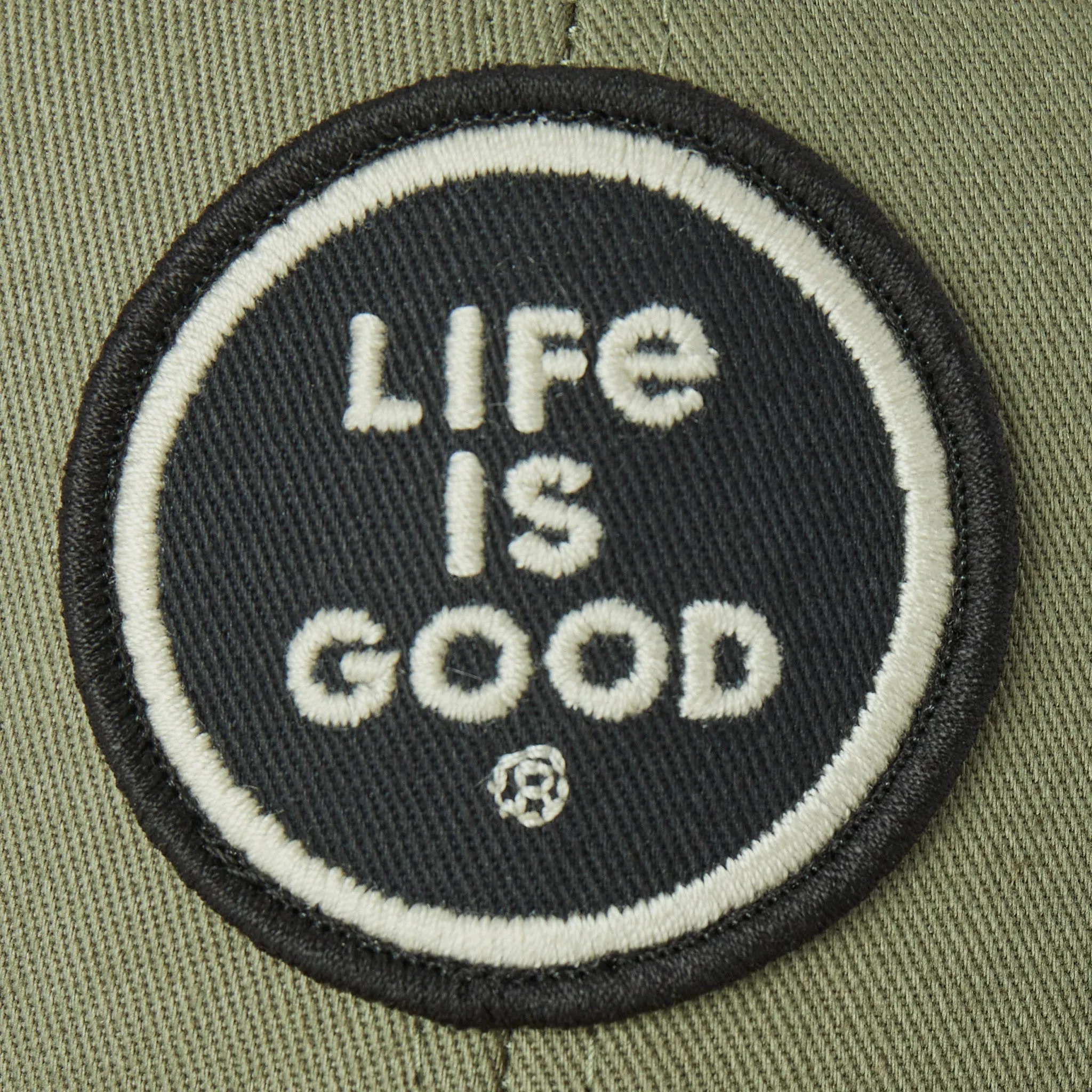 Adult Unisex Clean LIG Coin Trucker Life is Good