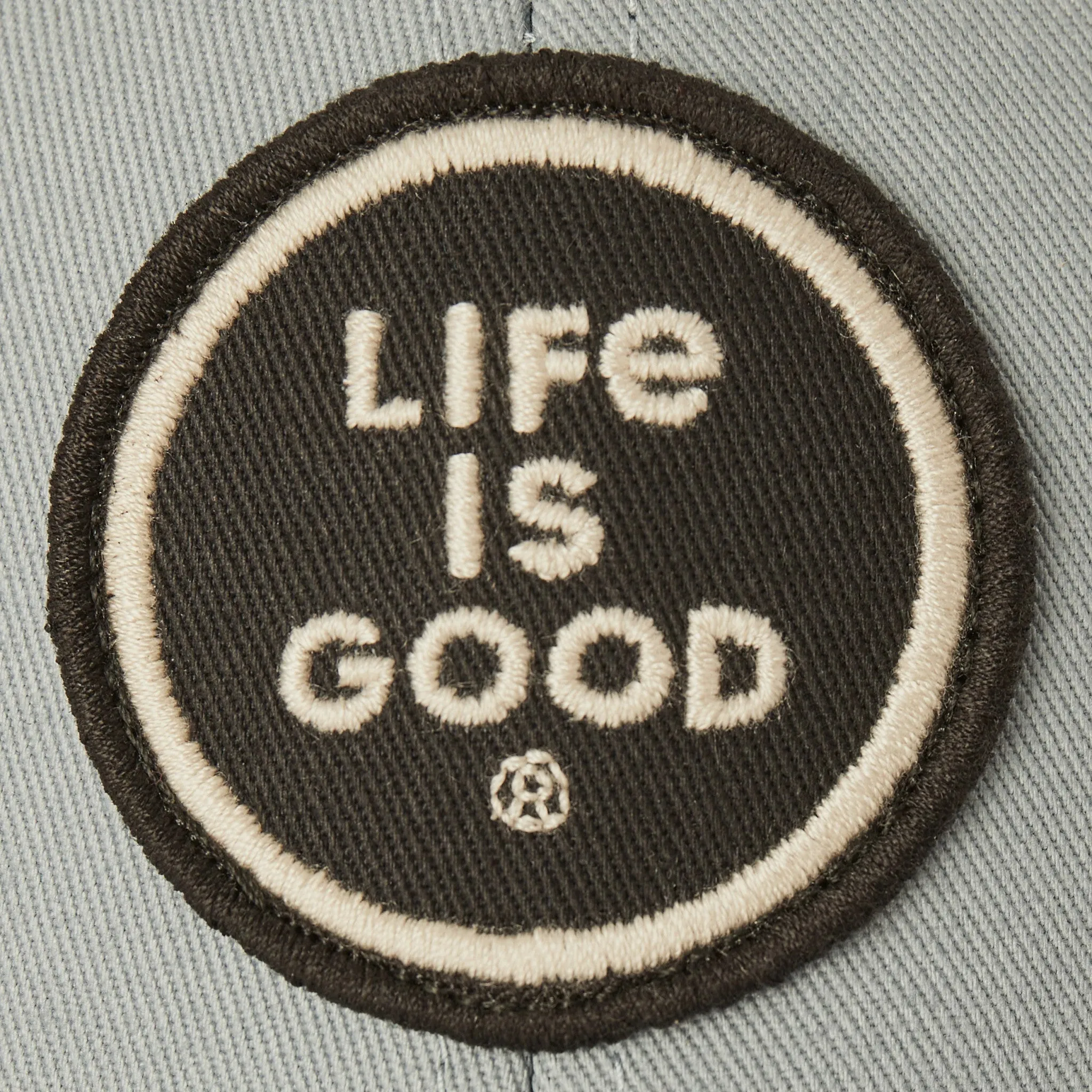 Adult Unisex Clean LIG Coin Trucker Life is Good