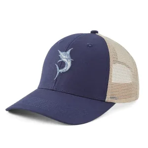 Adult Unisex Clean Marlin Trucker Life is Good