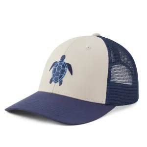 Adult Unisex Clean Turtle Trucker Life is Good