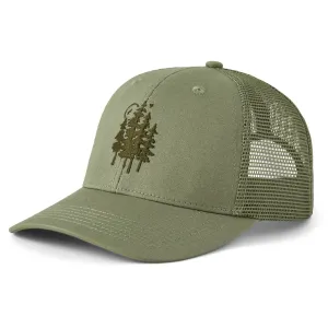 Adult Unisex Crafty Forest Trucker Life is Good