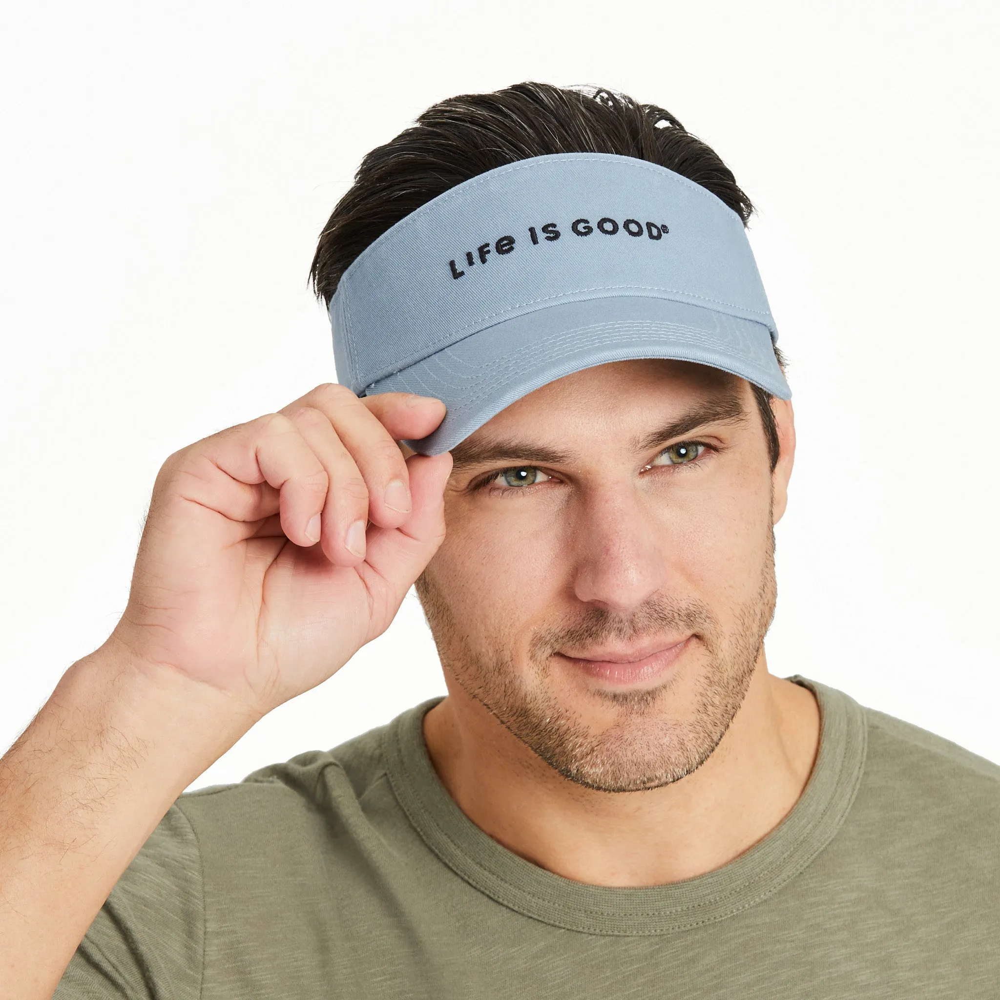 Adult Unisex Crafty LIG Chill Cap Visor Life is Good
