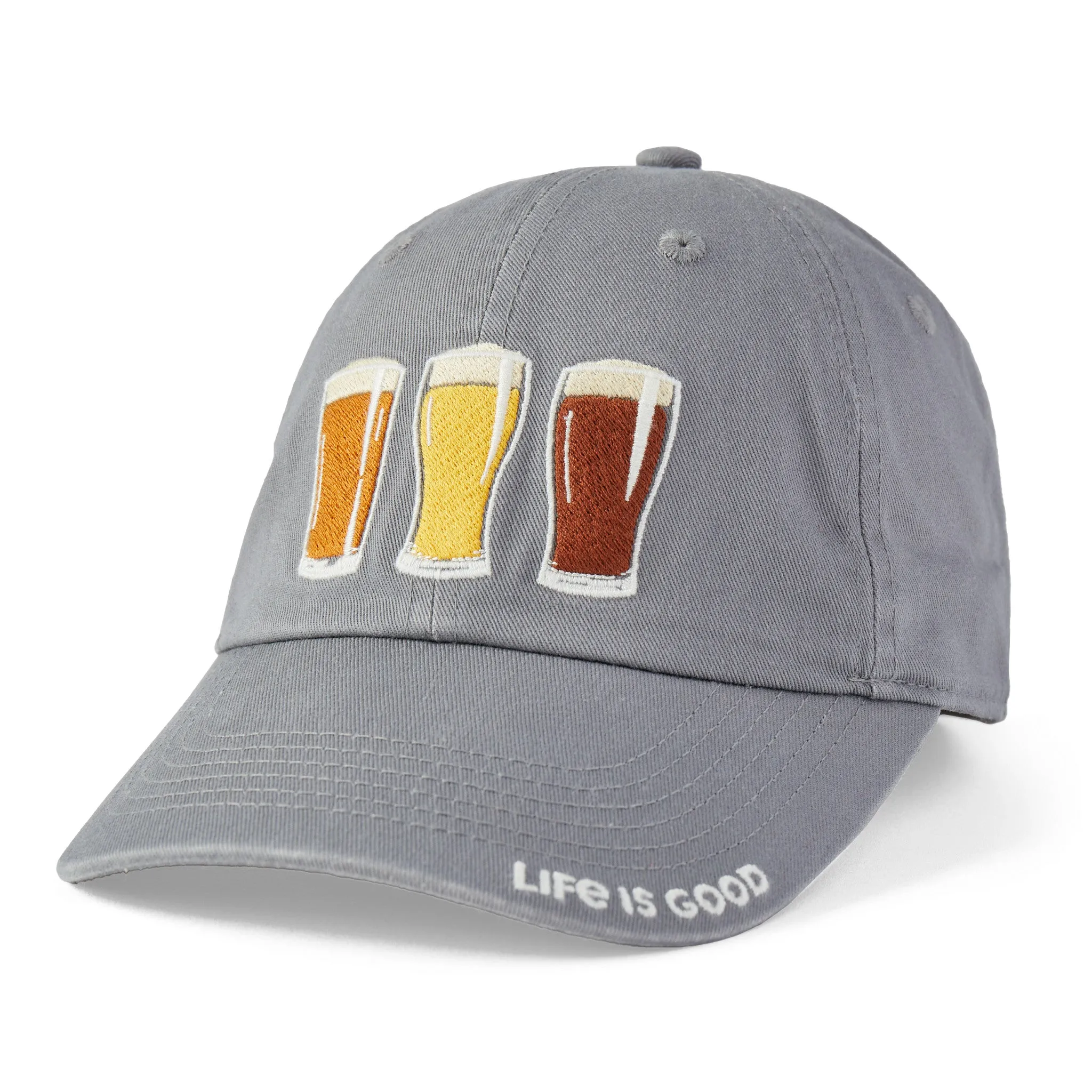 Adult Unisex Diversified Portfolio Beer Chill Cap Life is Good