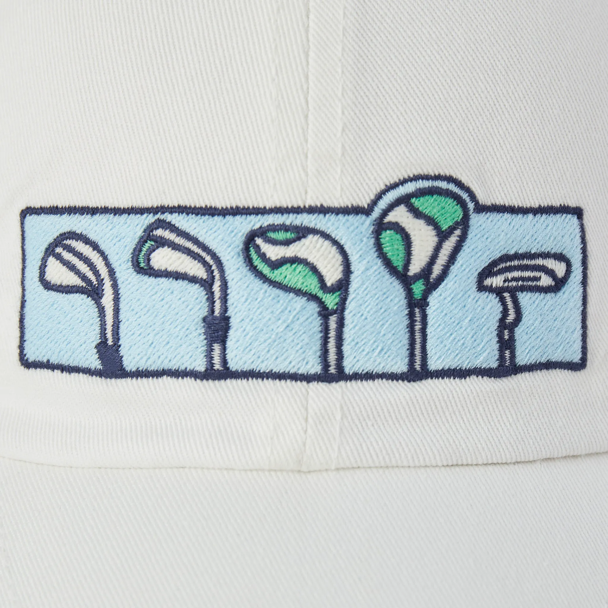 Adult Unisex Diversified Portfolio Golf Clubs Chill Cap Life is Good