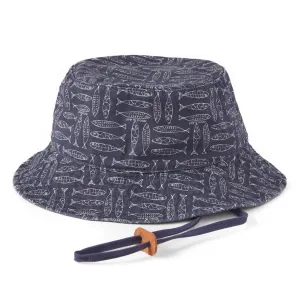 Adult Unisex Fish Pattern Bucket Hat Life is Good