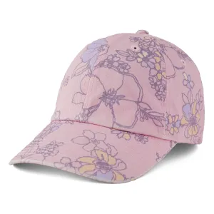 Adult Unisex Floral Garden Pattern Chill Cap Life is Good