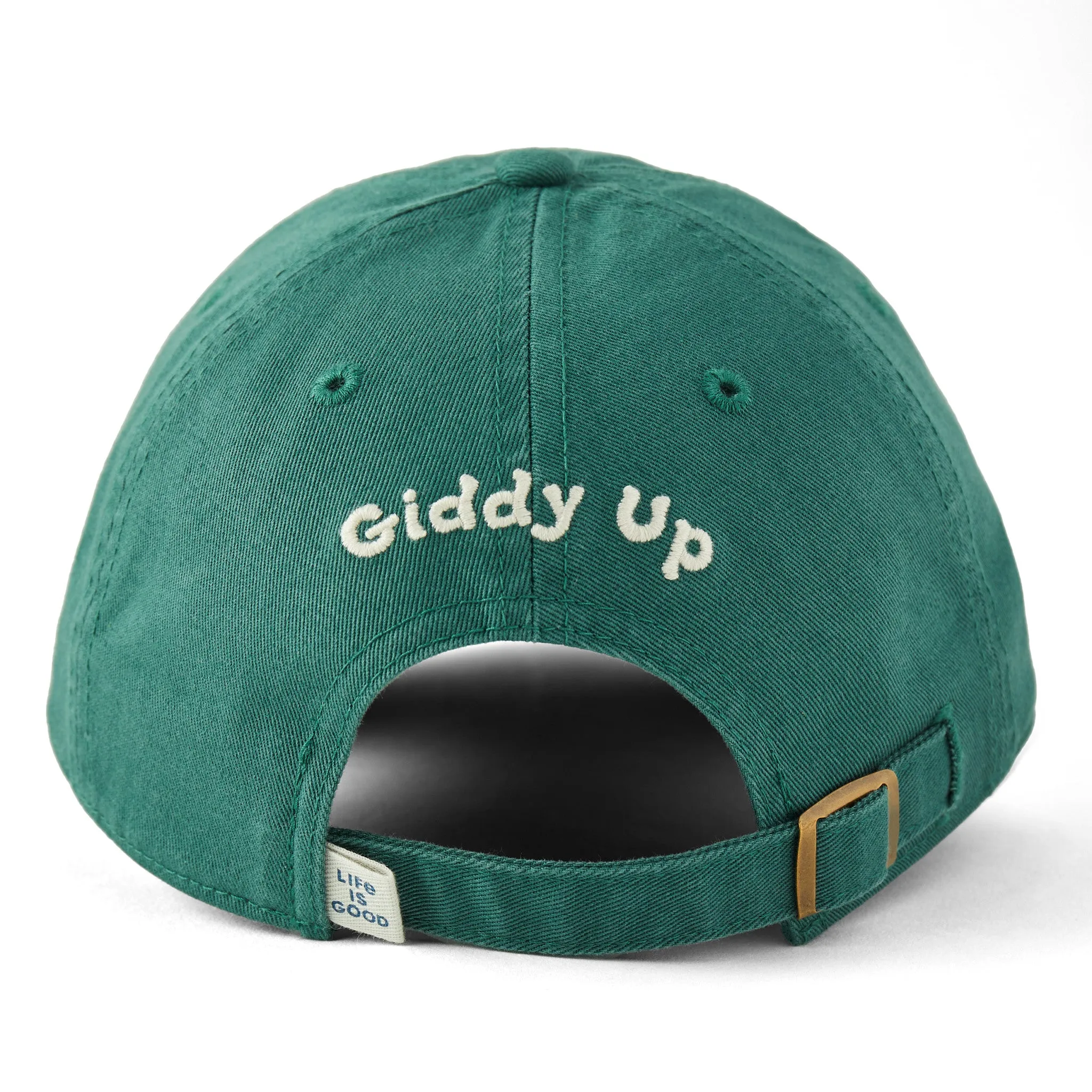 Adult Unisex Giddy Up Cowboy Boots Chill Cap Life is Good