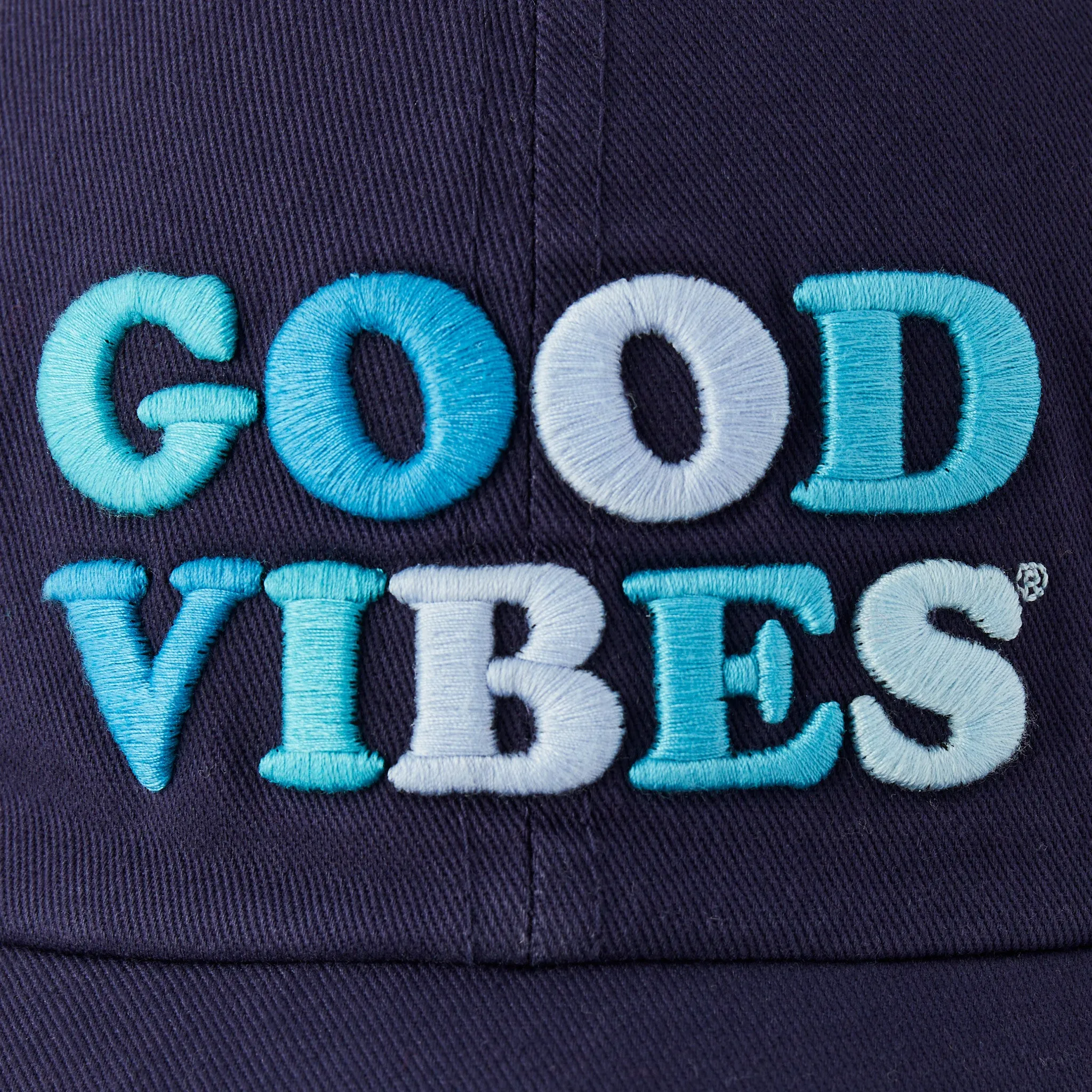 Adult Unisex Good Vibes Chill Cap Life is Good
