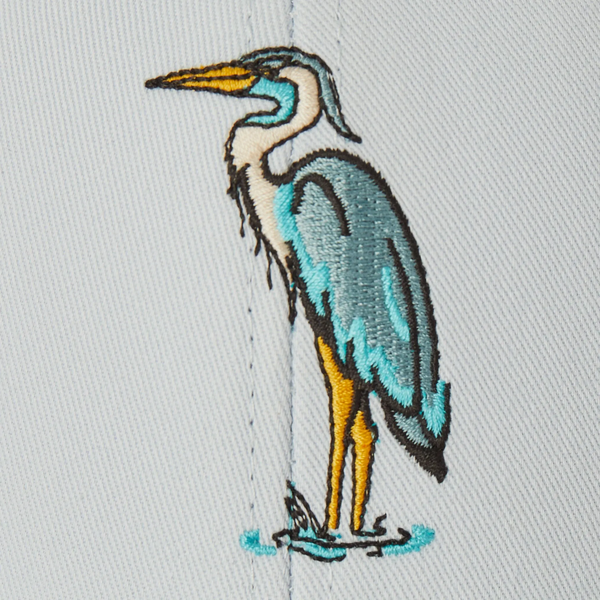 Adult Unisex Great Blue Heron Trucker Life is Good