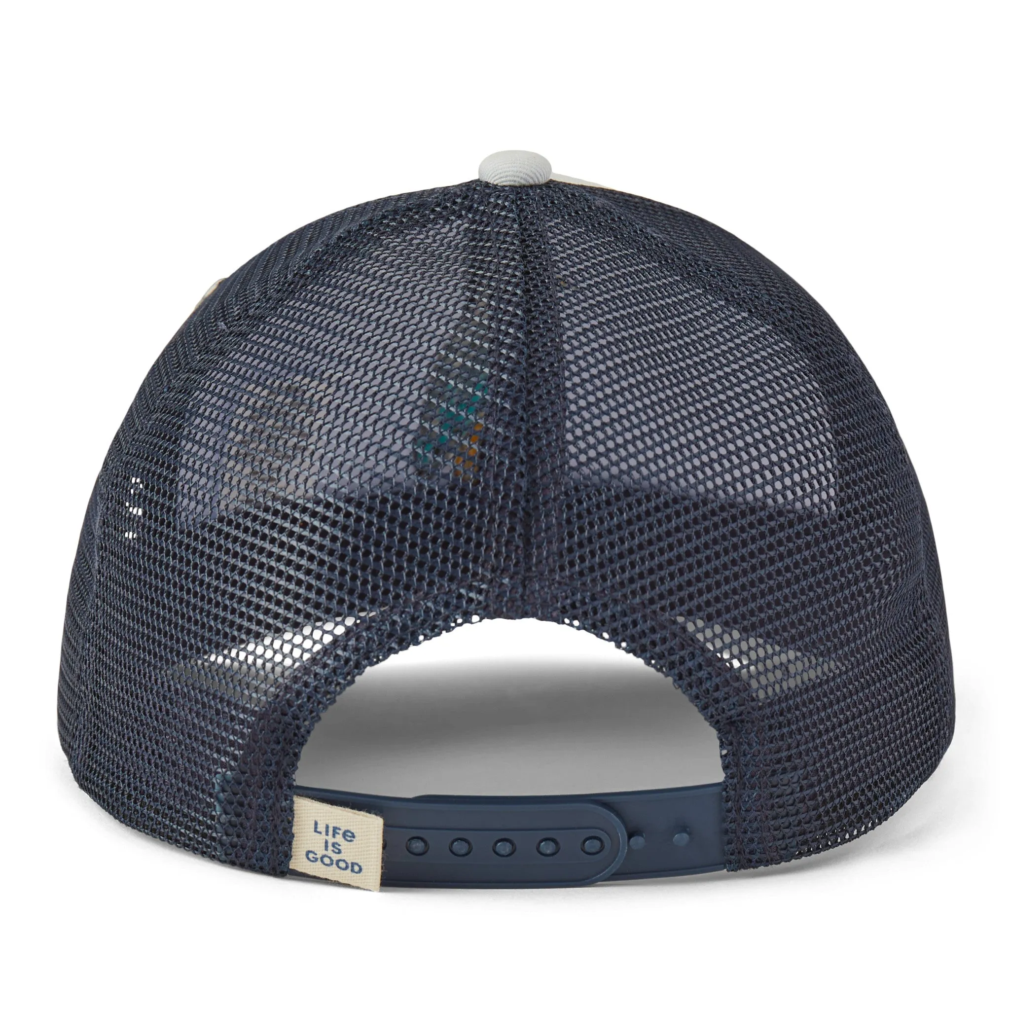 Adult Unisex Great Blue Heron Trucker Life is Good