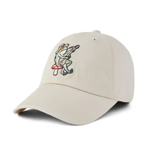 Adult Unisex Guitar Frog Chill Cap Life is Good