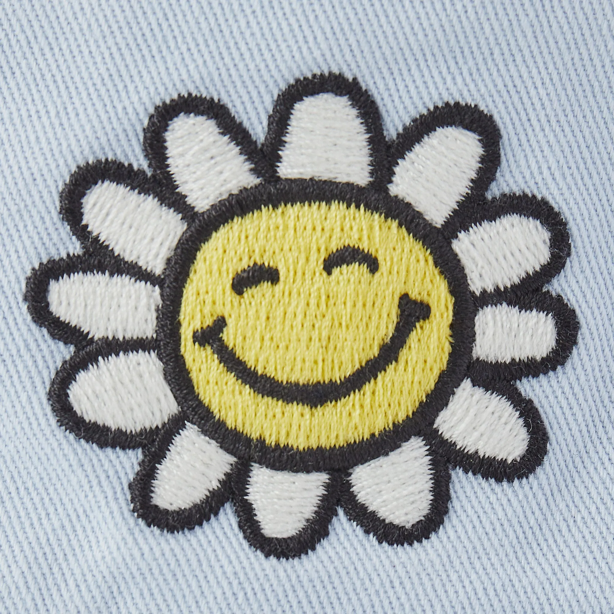 Adult Unisex Happy Smile Daisy Bucket Hat Life is Good