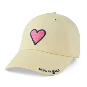 Adult Unisex Heart Chill Cap Life is Good