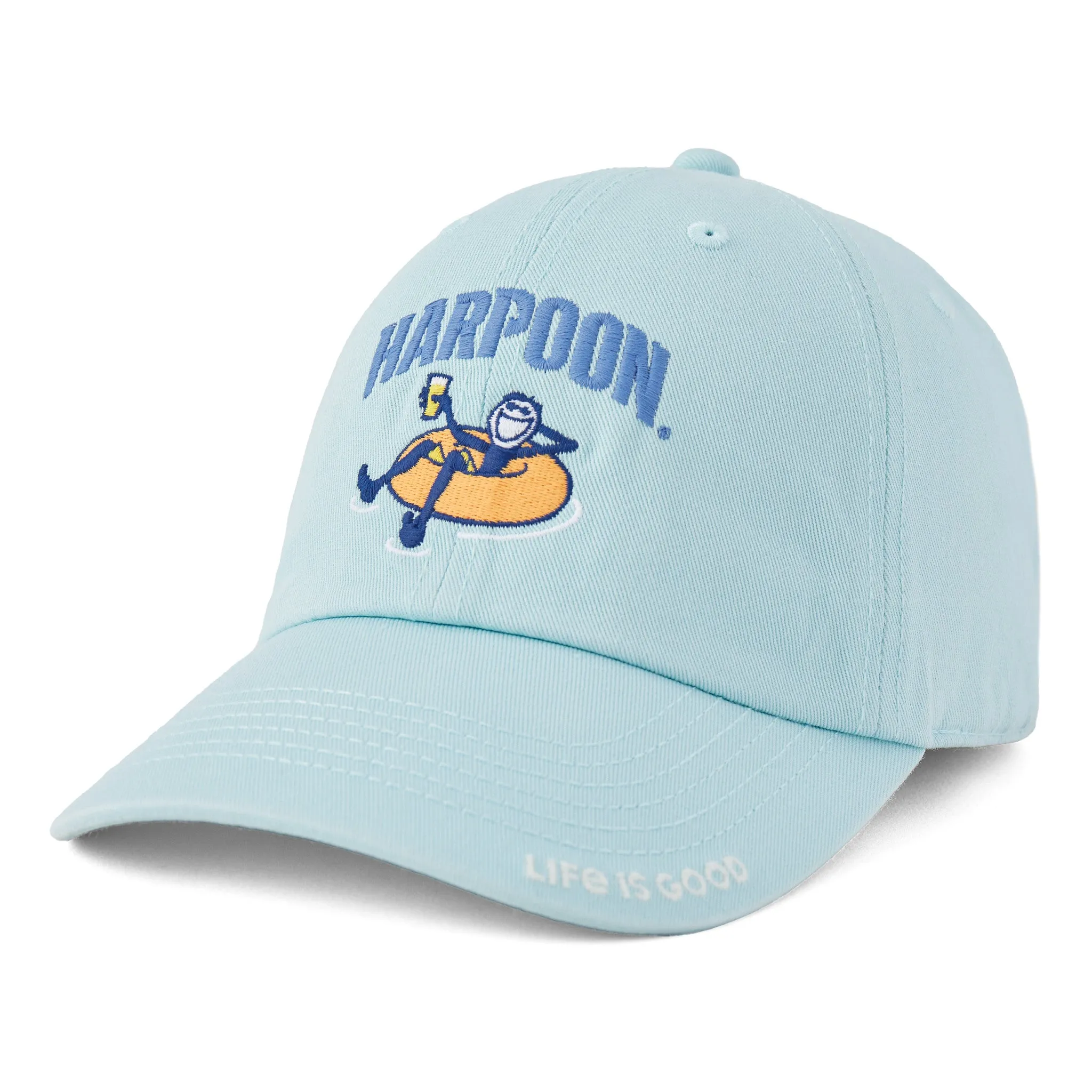 Adult Unisex Jake Float Summer Style Harpoon Ale Branded Chill Cap Life is Good