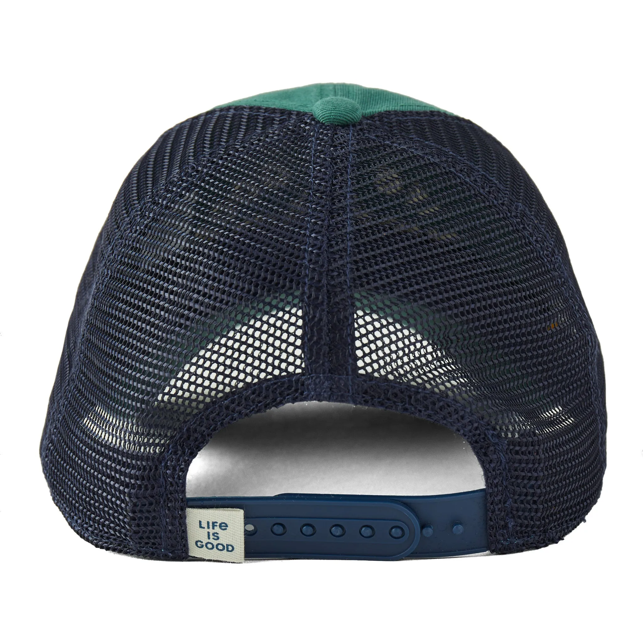 Adult Unisex Life is Good Positive Lifestyle Brand Soft Mesh Back Cap Life is Good
