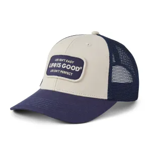 Adult Unisex Life Isn't Perfect Patch Trucker Life is Good