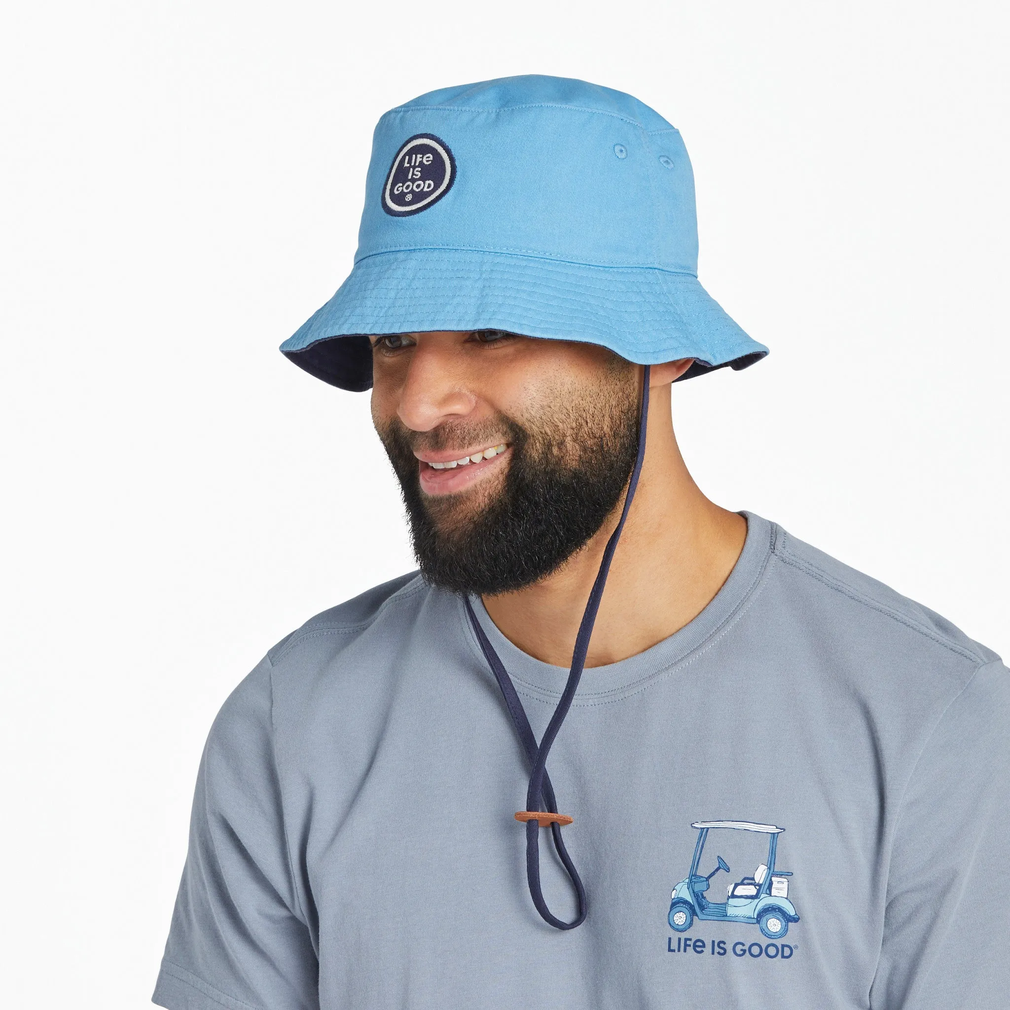 Adult Unisex LIG Coin Bucket Hat Life is Good
