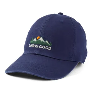 Adult Unisex LIG Mountains Chill Cap Life is Good