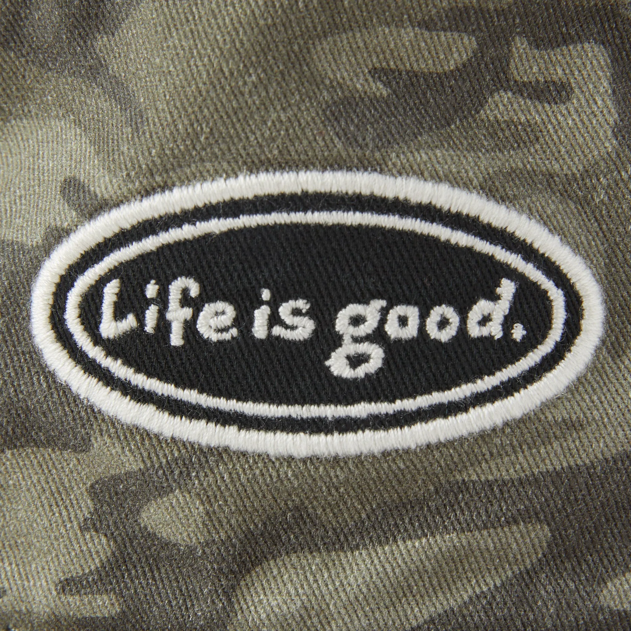 Adult Unisex LIG Vintage Oval Bucket Hat Life is Good