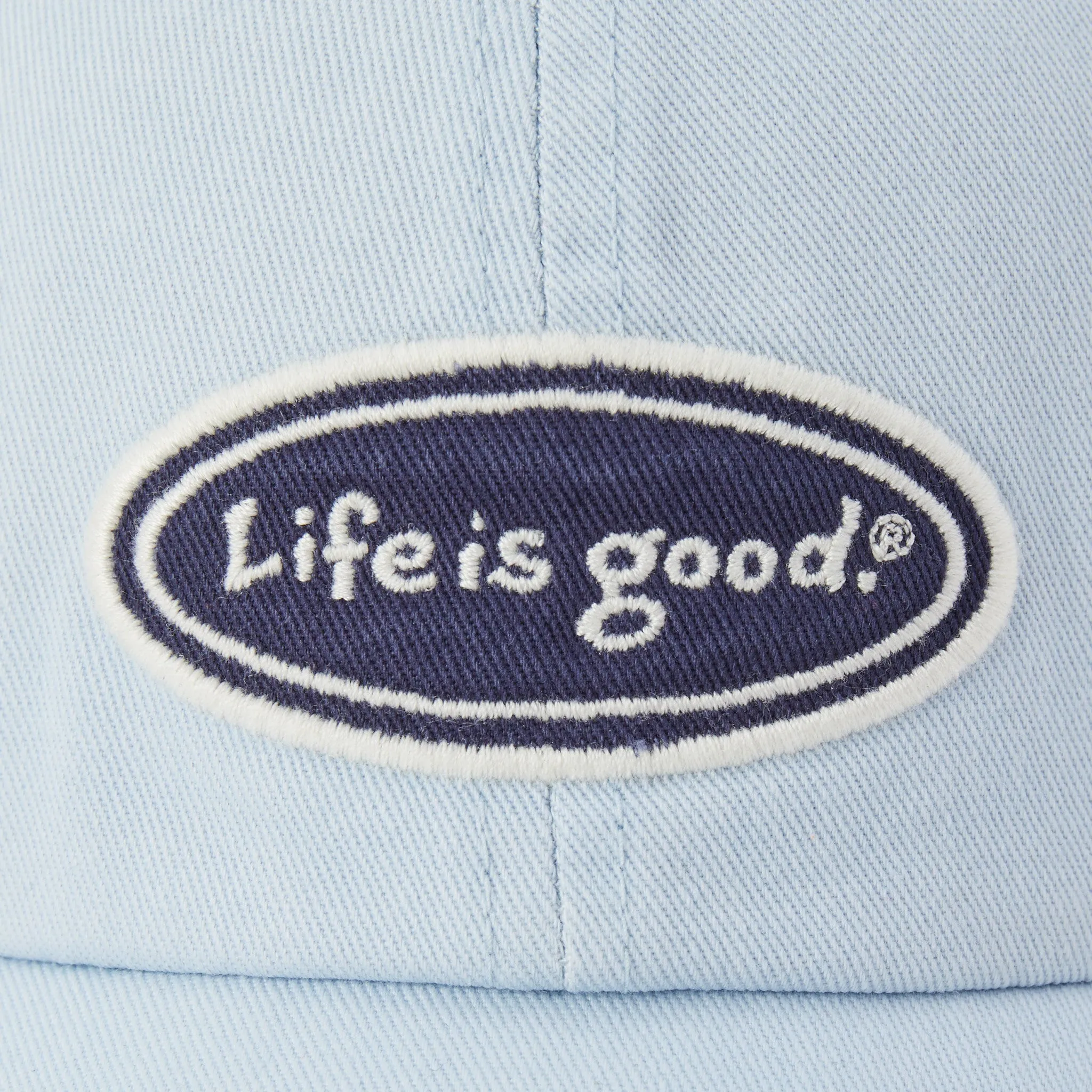 Adult Unisex LIG Vintage Oval Chill Cap Life is Good