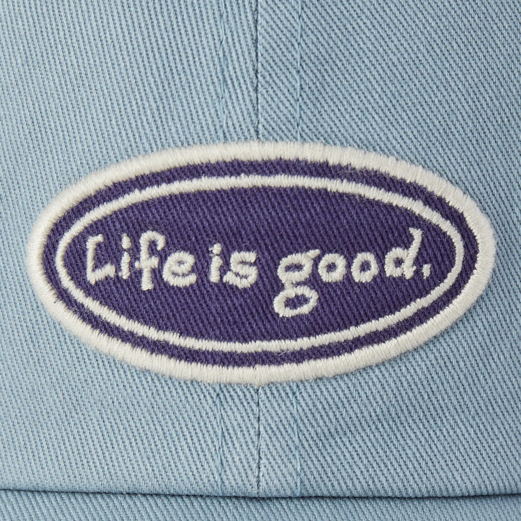 Adult Unisex LIG Vintage Oval Chill Cap Life is Good