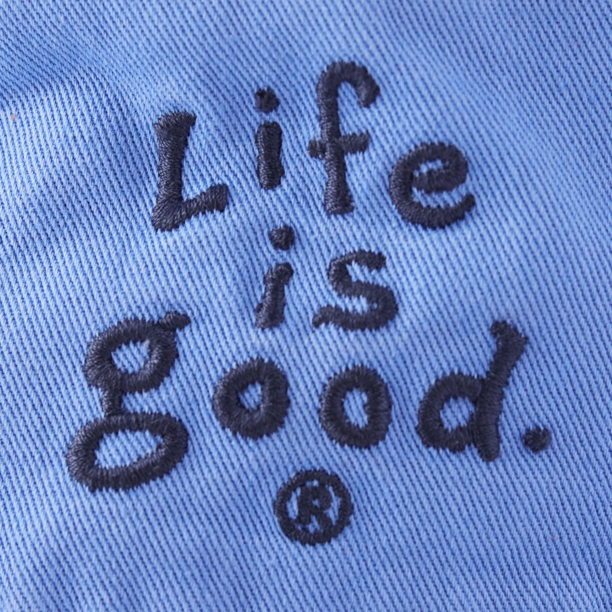 Adult Unisex LIG Vintage Wordmark Stacked Bucket Hat Life is Good