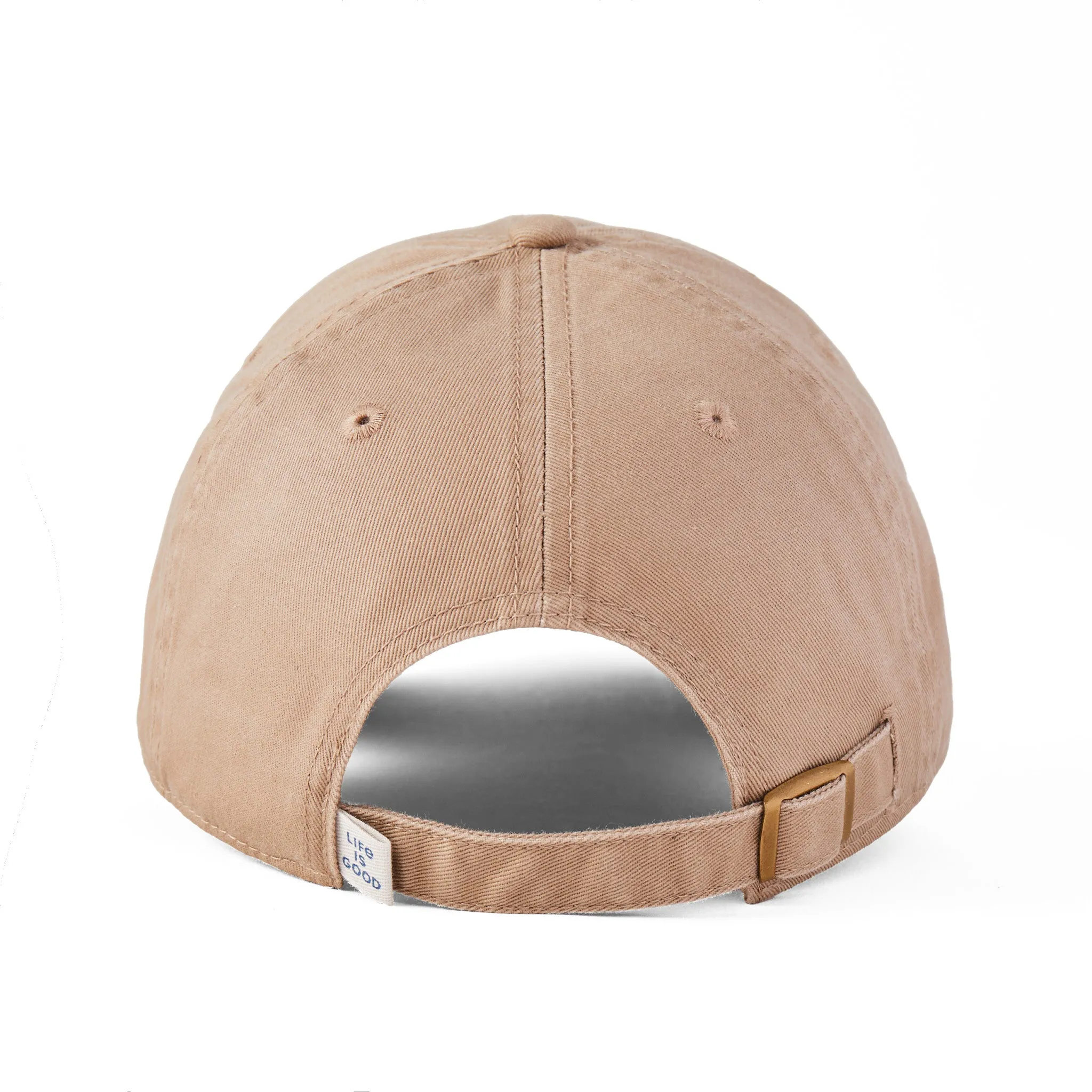 Adult Unisex LIG Vintage Wordmark Stacked Chill Cap Life is Good