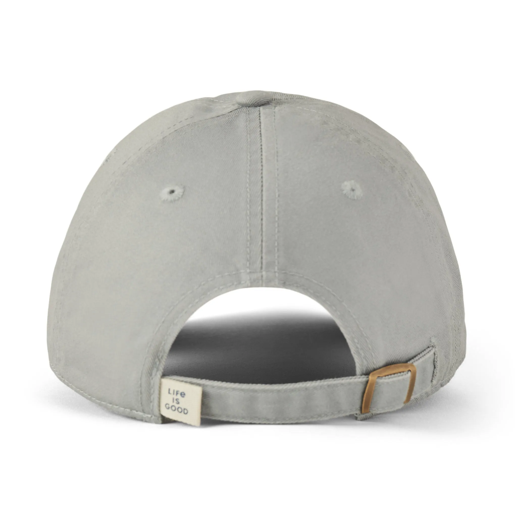 Adult Unisex LIG Vintage Wordmark Stacked Chill Cap Life is Good