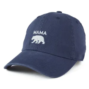 Adult Unisex Mama Bear Silhouette Chill Cap Life is Good