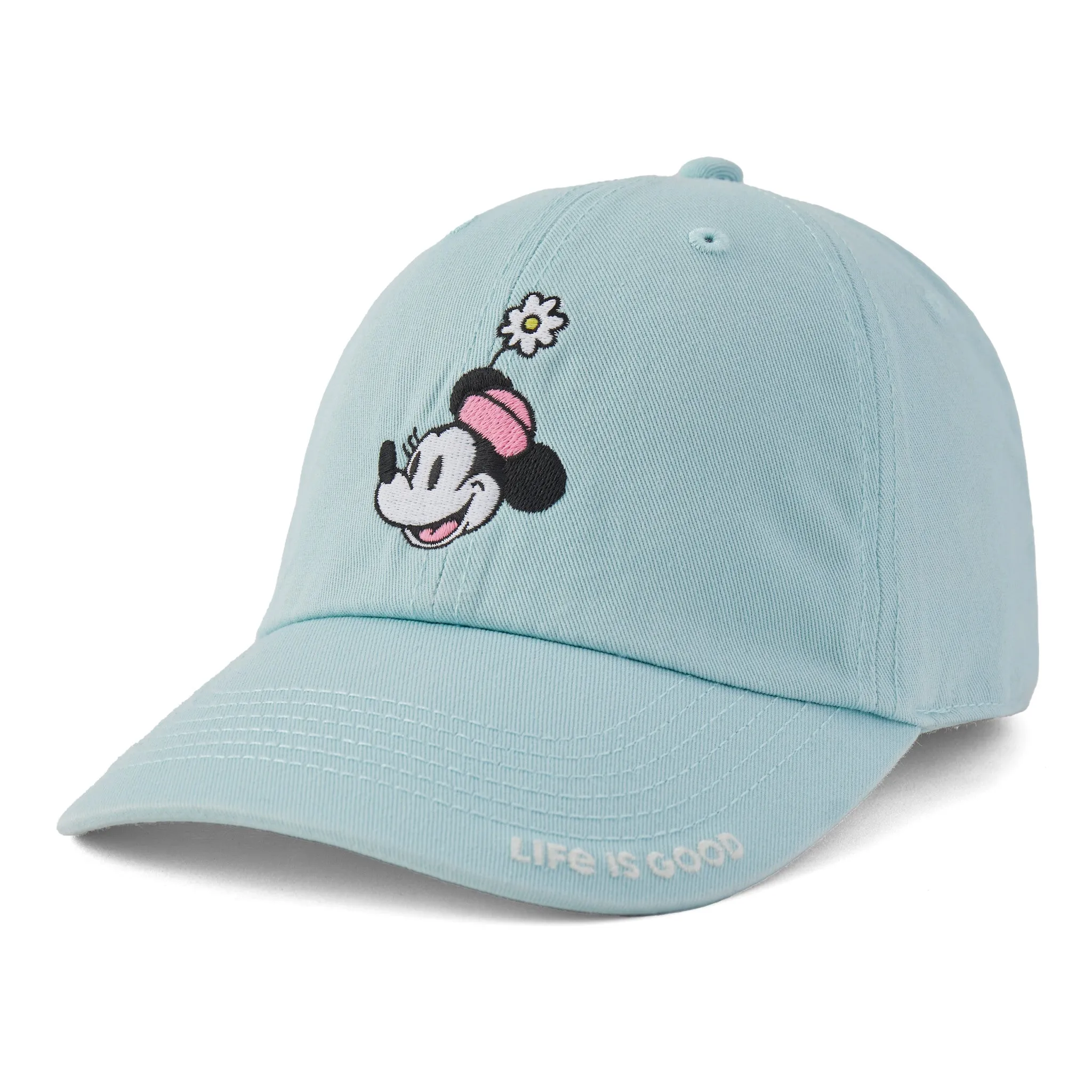 Adult Unisex Miss Steamboat Willie  w Flower Branded Chill Cap Life is Good