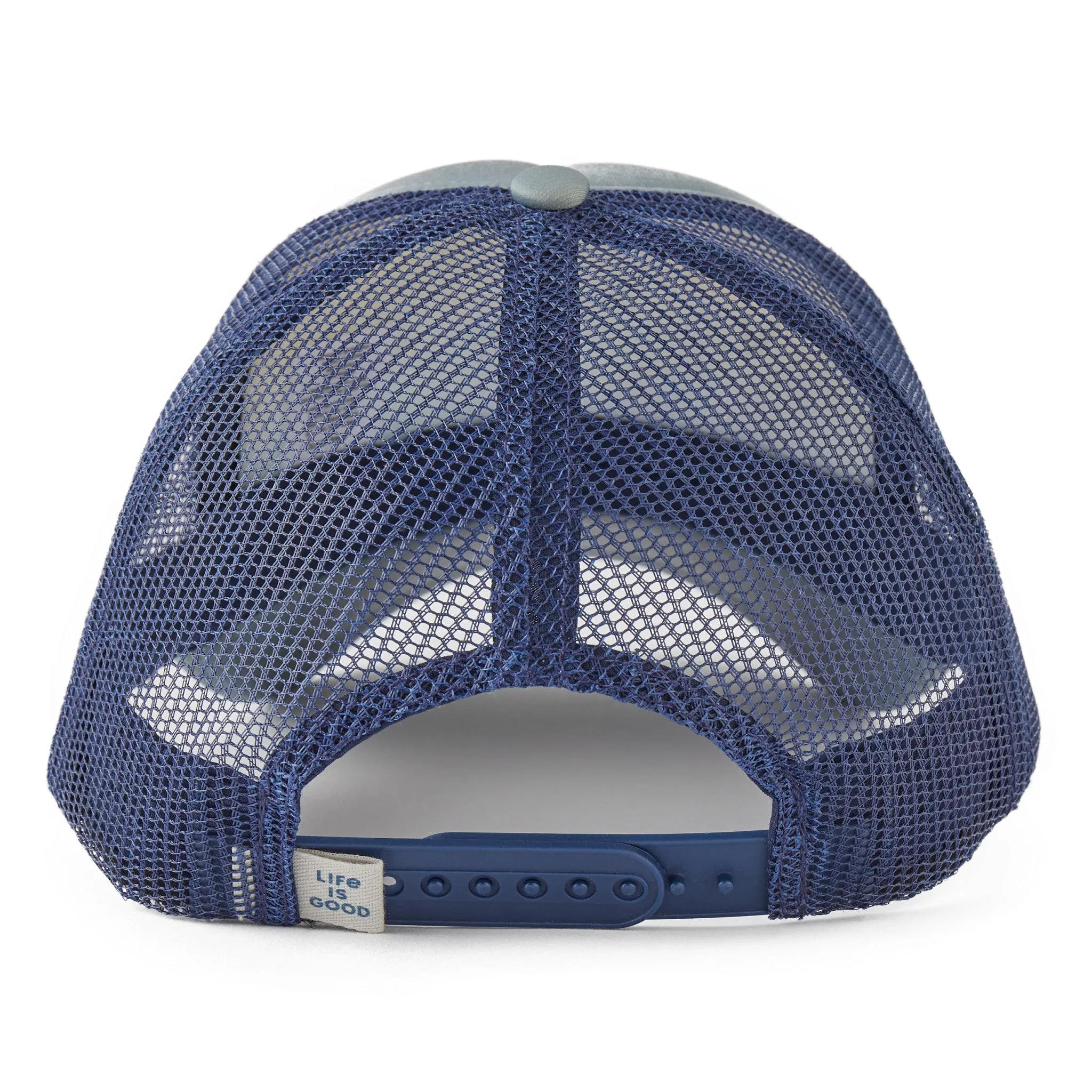 Adult Unisex Mountain Forest Scene Trucker Hat Life is Good
