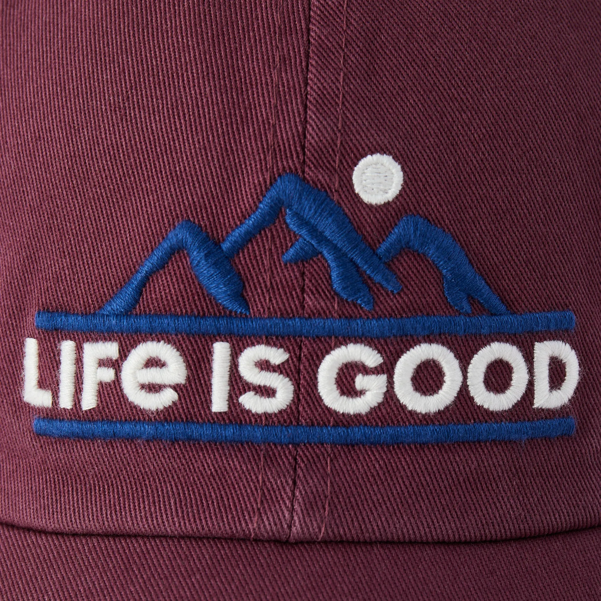 Adult Unisex ND Mountain Range Chill Cap Life is Good