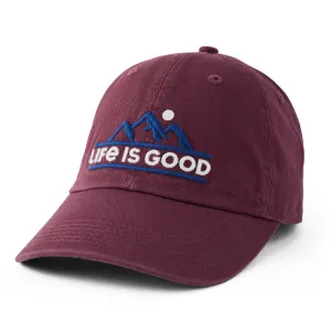 Adult Unisex ND Mountain Range Chill Cap Life is Good