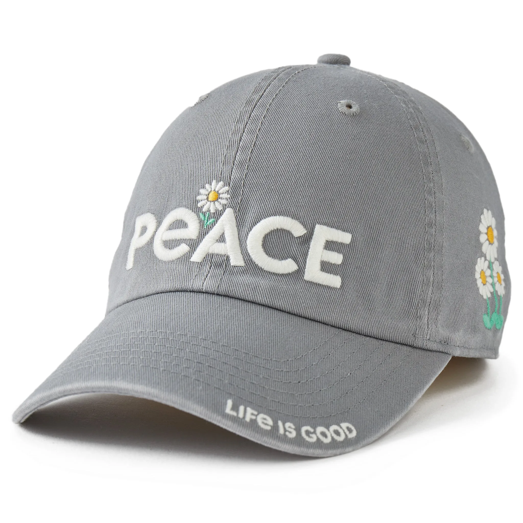 Adult Unisex Peace Daisies Chill Cap Life is Good