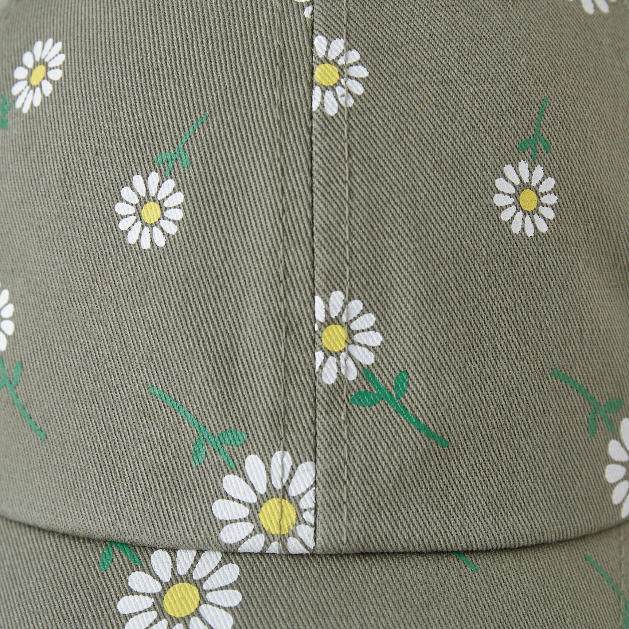 Adult Unisex Peace Daisy Pattern Chill Cap Life is Good